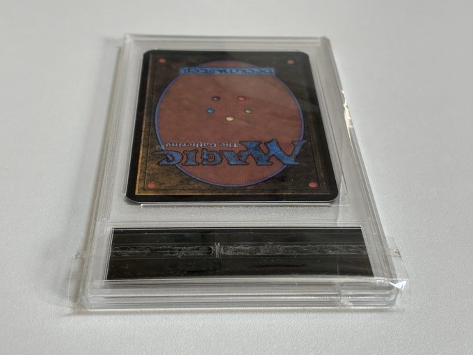 Magic the Gathering Black Lotus Card Replica TOP LOADER Mono Artifact Alpha 1993 edition