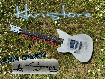 *Khristore A-Stang LEFT HANDED Aluminium guitar 1 pickup edition
