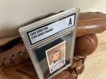 Real photography 1909 HONUS Wagner T206 Khristore Top Loader Baseball card Original Creation 2