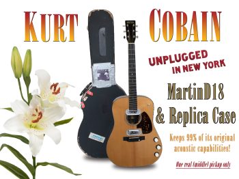 Kurt Cobain Martin Unplugged Replica