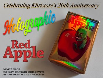 Red-Apple-Tarantino-Pulp-Fiction-Holographic-holo-Khristore-20th-Anniversary