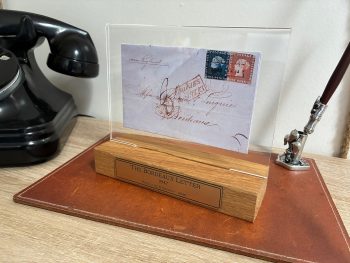 1847 Bordeaux cover Letter Mauritius stamp philatelic repro replica by Khristore 6